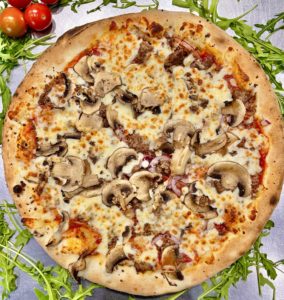 pizza bolognaise