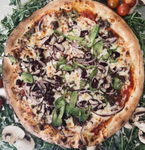 pizza chili con carne