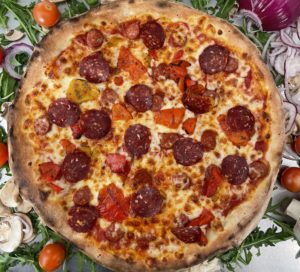 pizza chorizo